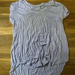 light purple american eagle t shirt